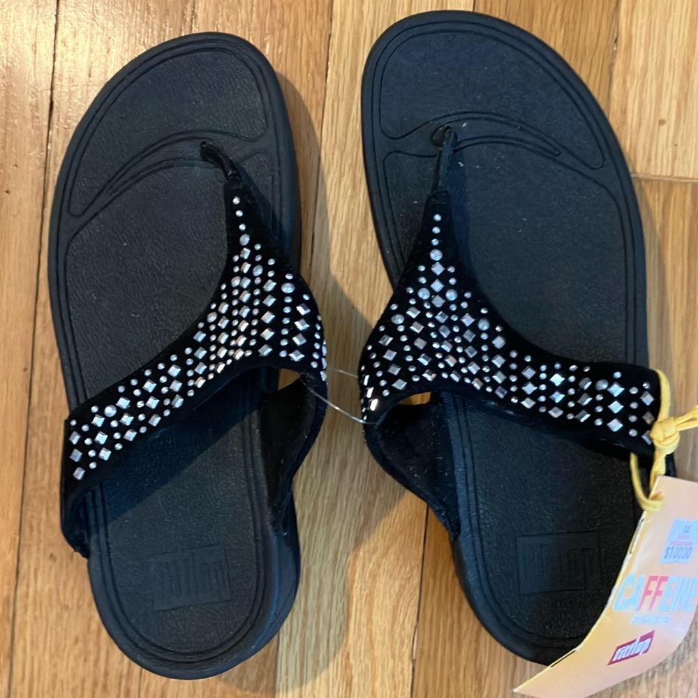 Black nwt size 7 Fitflop
